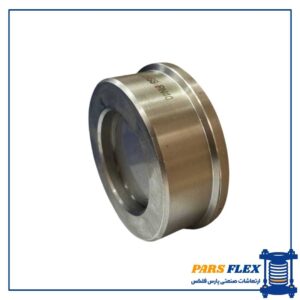 شیر چک ولو ویفری بین فلنجی دبل پلیت (استیل) 4 اینچ