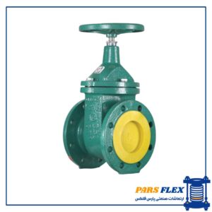 شیر کشویی زبانه فلزی pn10 وگ امید گلستان 2 اینچ