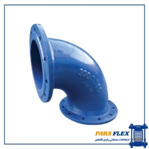 زانو فلنج دار چدنی 10 اینچ